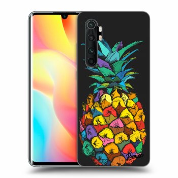 Picasee fekete szilikon tok az alábbi mobiltelefonokra Xiaomi Mi Note 10 Lite - Pineapple