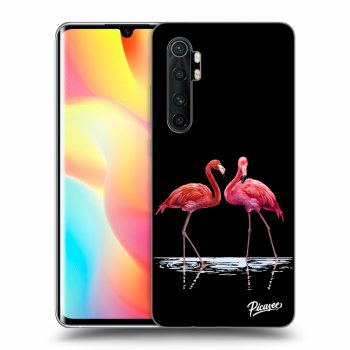 Szilikon tok erre a típusra Xiaomi Mi Note 10 Lite - Flamingos couple