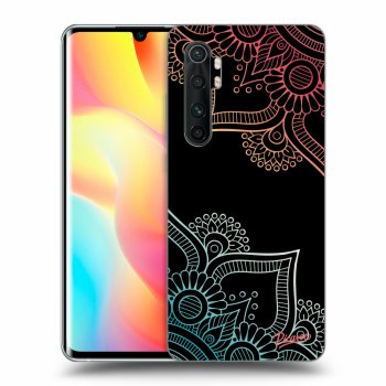 Szilikon tok erre a típusra Xiaomi Mi Note 10 Lite - Flowers pattern