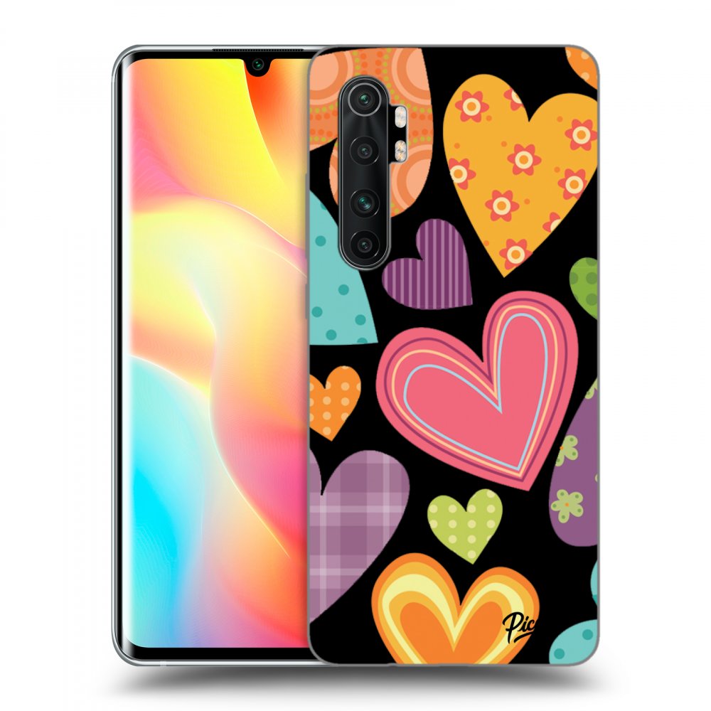 Picasee ULTIMATE CASE Xiaomi Mi Note 10 Lite - készülékre - Colored heart