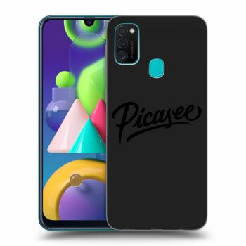 Picasee fekete szilikon tok az alábbi mobiltelefonokra Samsung Galaxy M21 M215F - Picasee - black