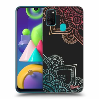Tok az alábbi mobiltelefonokra Samsung Galaxy M21 M215F - Flowers pattern