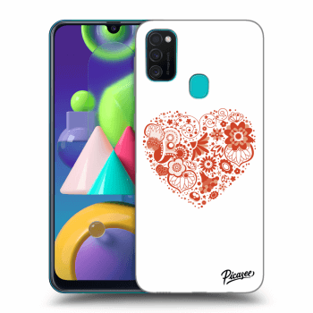 Tok az alábbi mobiltelefonokra Samsung Galaxy M21 M215F - Big heart