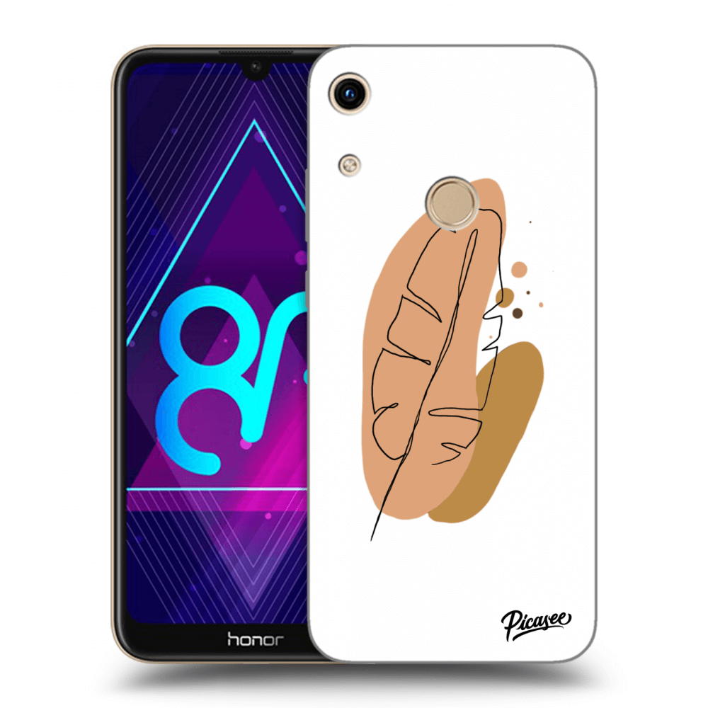 Picasee átlátszó szilikon tok az alábbi mobiltelefonokra Honor 8A - Feather brown