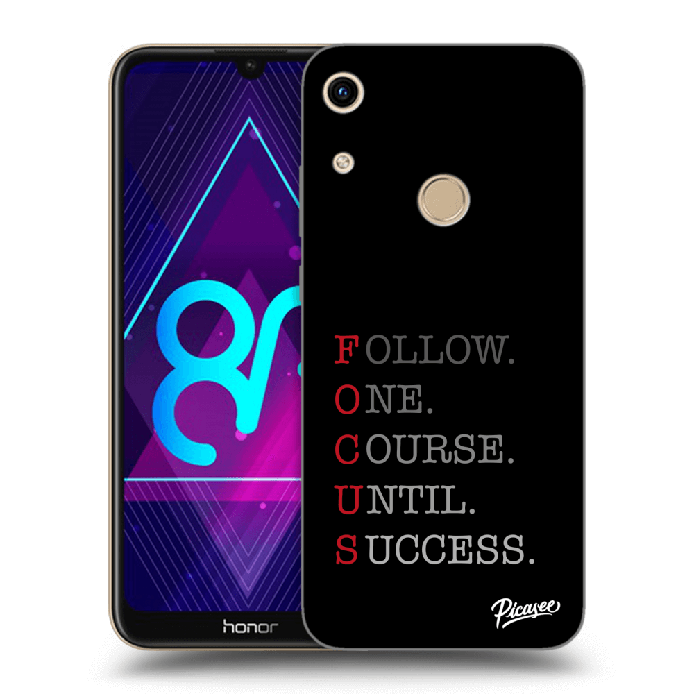Picasee átlátszó szilikon tok az alábbi mobiltelefonokra Honor 8A - Focus