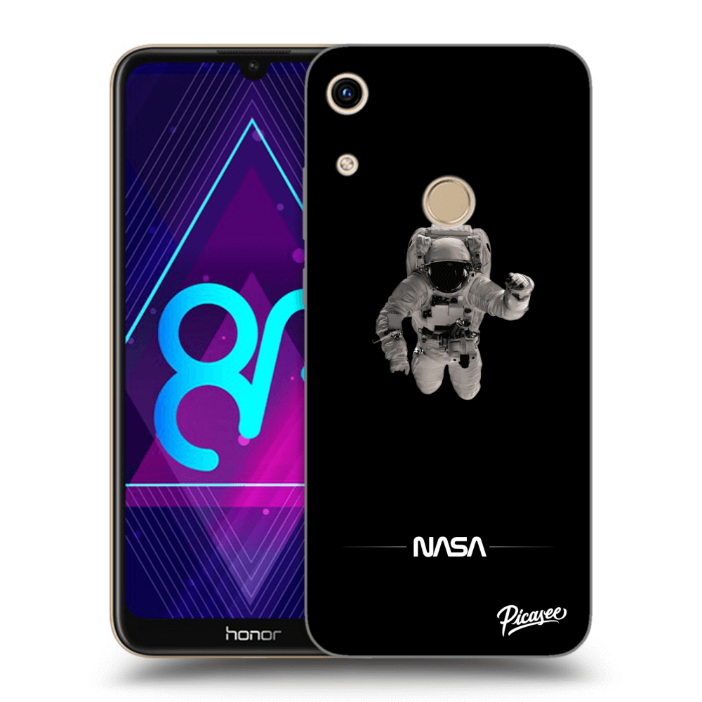 Picasee átlátszó szilikon tok az alábbi mobiltelefonokra Honor 8A - Astronaut Minimal