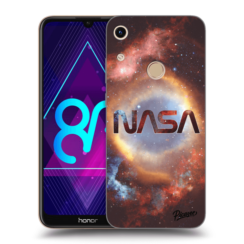 Picasee fekete szilikon tok az alábbi mobiltelefonokra Honor 8A - Nebula
