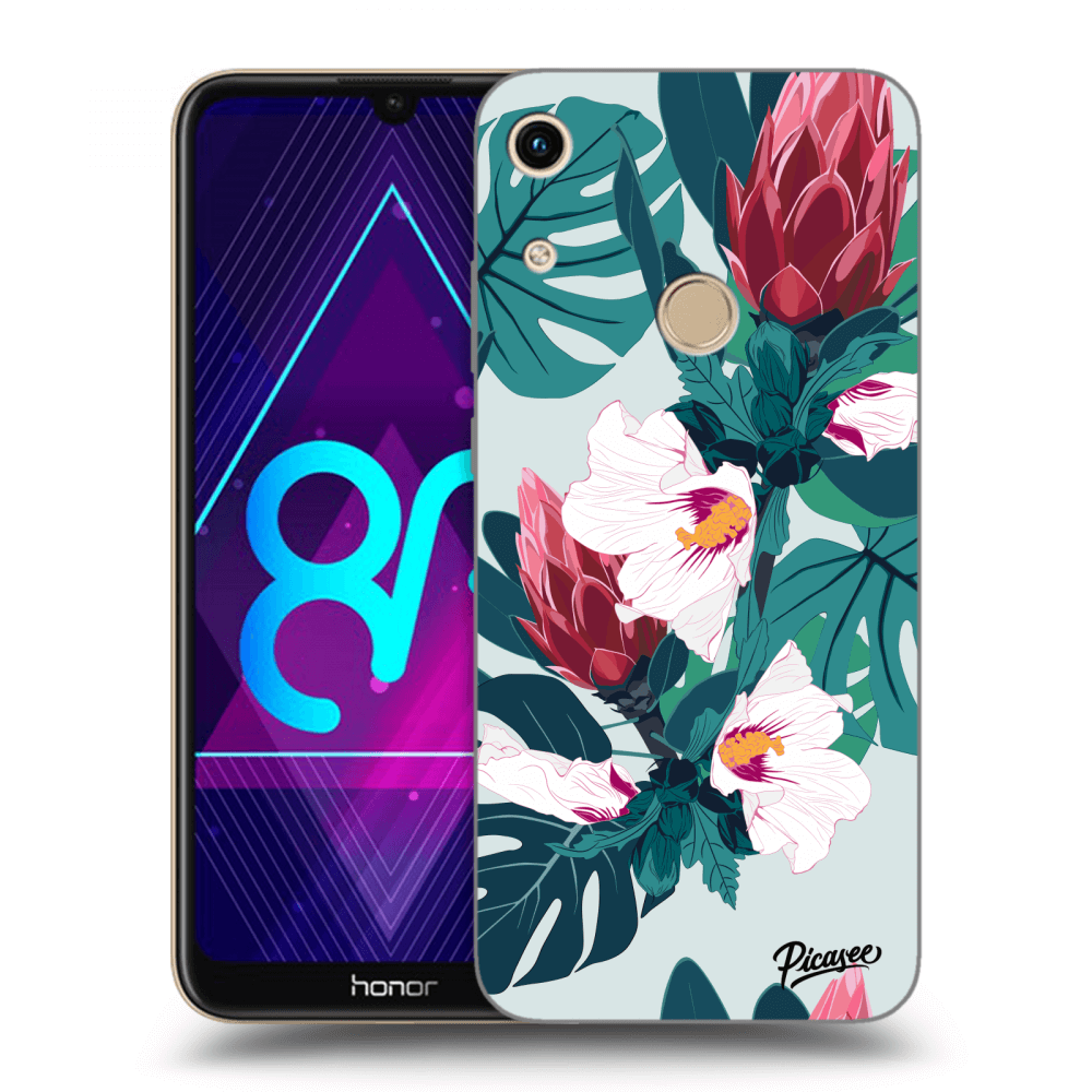 Picasee átlátszó szilikon tok az alábbi mobiltelefonokra Honor 8A - Rhododendron