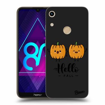 Picasee fekete szilikon tok az alábbi mobiltelefonokra Honor 8A - Hallo Fall