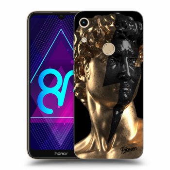 Picasee fekete szilikon tok az alábbi mobiltelefonokra Honor 8A - Wildfire - Gold