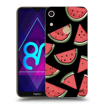 Picasee fekete szilikon tok az alábbi mobiltelefonokra Honor 8A - Melone