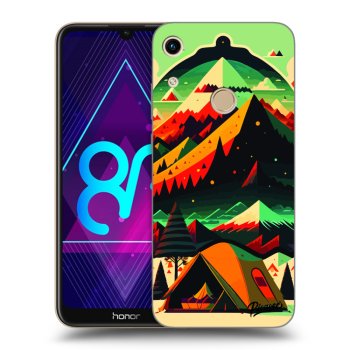 Picasee fekete szilikon tok az alábbi mobiltelefonokra Honor 8A - Montreal