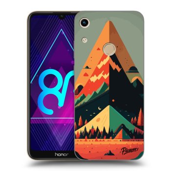 Picasee fekete szilikon tok az alábbi mobiltelefonokra Honor 8A - Oregon
