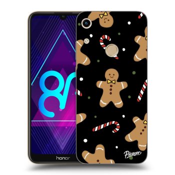 Picasee fekete szilikon tok az alábbi mobiltelefonokra Honor 8A - Gingerbread