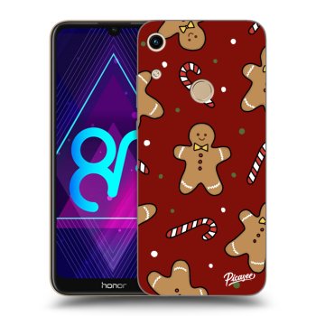 Picasee fekete szilikon tok az alábbi mobiltelefonokra Honor 8A - Gingerbread 2