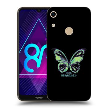 Picasee fekete szilikon tok az alábbi mobiltelefonokra Honor 8A - Diamanty Blue