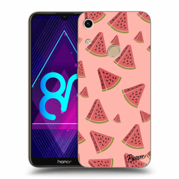 Picasee átlátszó szilikon tok az alábbi mobiltelefonokra Honor 8A - Watermelon