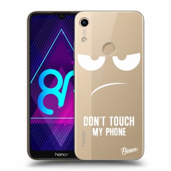 Picasee átlátszó szilikon tok az alábbi mobiltelefonokra Honor 8A - Don't Touch My Phone