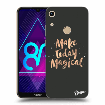 Picasee átlátszó szilikon tok az alábbi mobiltelefonokra Honor 8A - Make today Magical