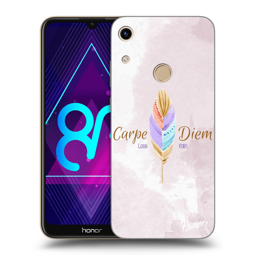 Picasee átlátszó szilikon tok az alábbi mobiltelefonokra Honor 8A - Carpe Diem