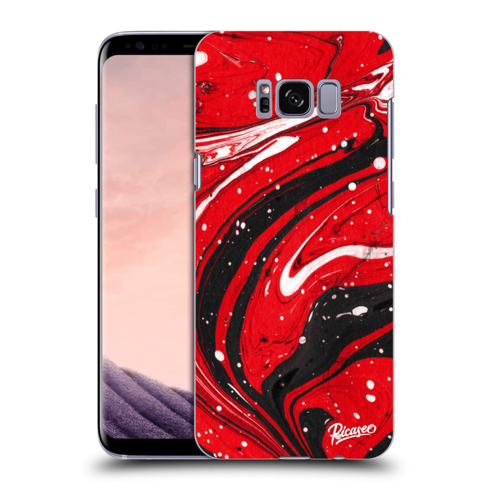 Picasee ULTIMATE CASE Samsung Galaxy S8 G950F - készülékre - Red black