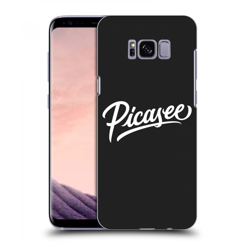 Picasee fekete szilikon tok az alábbi mobiltelefonokra Samsung Galaxy S8 G950F - Picasee - White