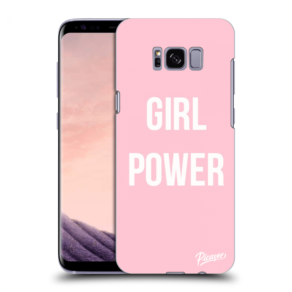 Picasee átlátszó szilikon tok az alábbi mobiltelefonokra Samsung Galaxy S8 G950F - Girl power