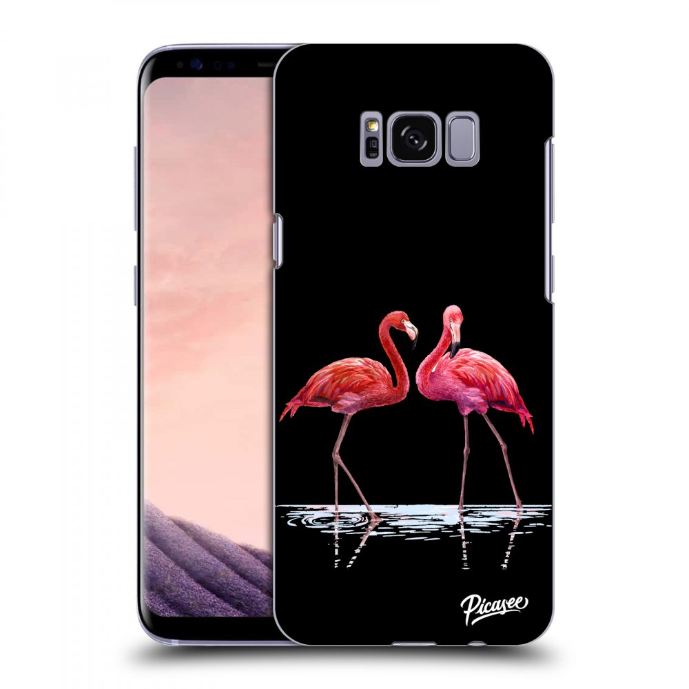 Picasee ULTIMATE CASE Samsung Galaxy S8 G950F - készülékre - Flamingos couple