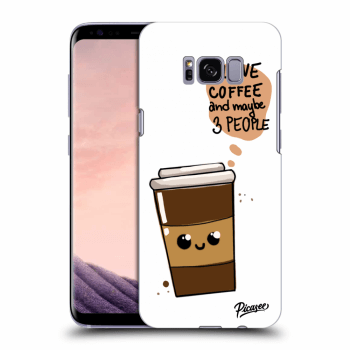 Szilikon tok erre a típusra Samsung Galaxy S8 G950F - Cute coffee