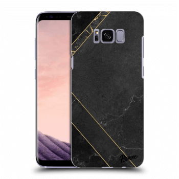 Szilikon tok erre a típusra Samsung Galaxy S8 G950F - Black tile