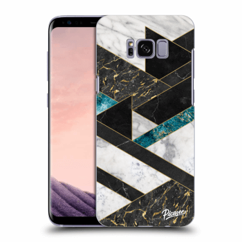 Szilikon tok erre a típusra Samsung Galaxy S8 G950F - Dark geometry