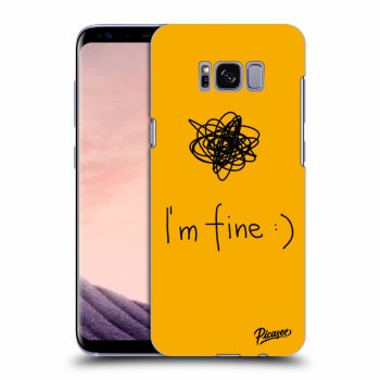 Szilikon tok erre a típusra Samsung Galaxy S8 G950F - I am fine