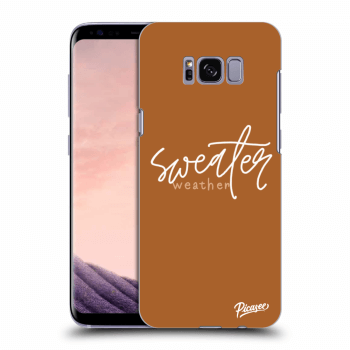 Szilikon tok erre a típusra Samsung Galaxy S8 G950F - Sweater weather