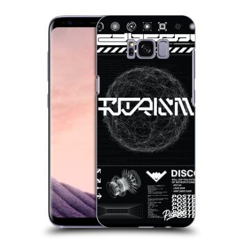 Picasee átlátszó szilikon tok az alábbi mobiltelefonokra Samsung Galaxy S8 G950F - BLACK DISCO