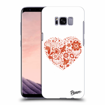 Szilikon tok erre a típusra Samsung Galaxy S8 G950F - Big heart
