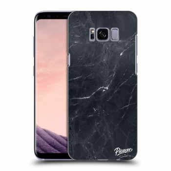 Szilikon tok erre a típusra Samsung Galaxy S8 G950F - Black marble