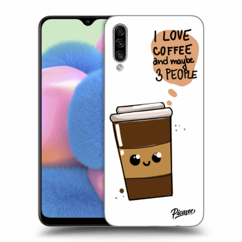 Tok az alábbi mobiltelefonokra Samsung Galaxy A30s A307F - Cute coffee