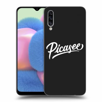 Picasee fekete szilikon tok az alábbi mobiltelefonokra Samsung Galaxy A30s A307F - Picasee - White