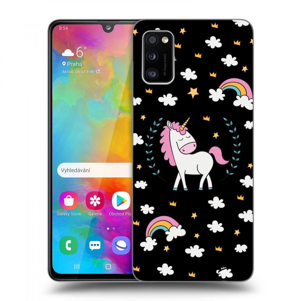 Picasee ULTIMATE CASE Samsung Galaxy A41 A415F - készülékre - Unicorn star heaven