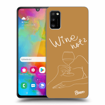 Szilikon tok erre a típusra Samsung Galaxy A41 A415F - Wine not