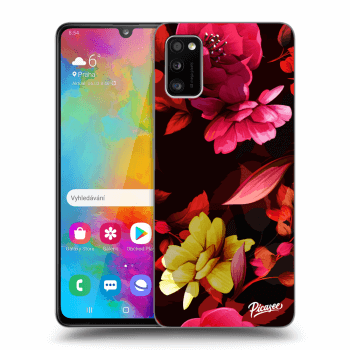 Szilikon tok erre a típusra Samsung Galaxy A41 A415F - Dark Peonny