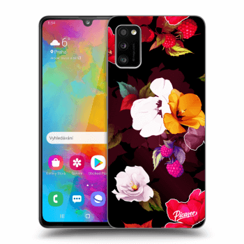 Szilikon tok erre a típusra Samsung Galaxy A41 A415F - Flowers and Berries