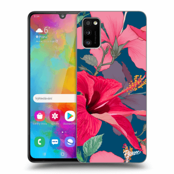 Szilikon tok erre a típusra Samsung Galaxy A41 A415F - Hibiscus