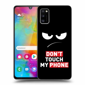 Szilikon tok erre a típusra Samsung Galaxy A41 A415F - Angry Eyes - Transparent