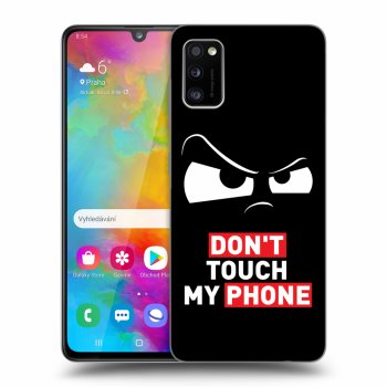 Szilikon tok erre a típusra Samsung Galaxy A41 A415F - Cloudy Eye - Transparent