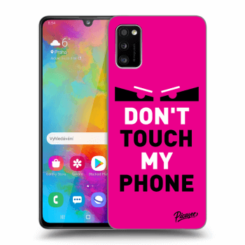 Szilikon tok erre a típusra Samsung Galaxy A41 A415F - Shadow Eye - Pink