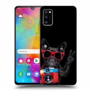 Szilikon tok erre a típusra Samsung Galaxy A41 A415F - French Bulldog