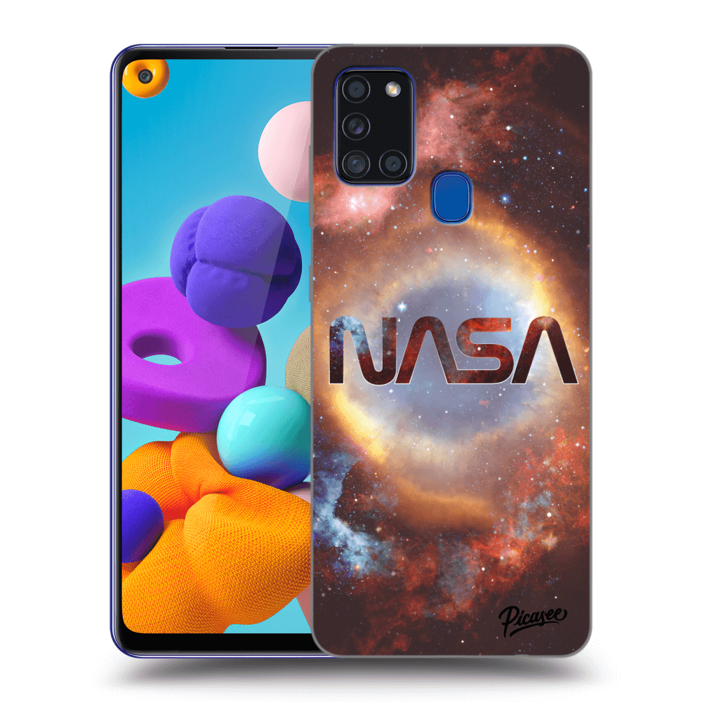 Picasee ULTIMATE CASE Samsung Galaxy A21s - készülékre - Nebula