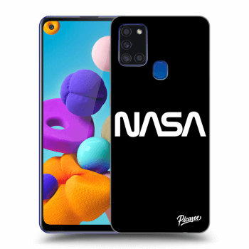Picasee fekete szilikon tok az alábbi mobiltelefonokra Samsung Galaxy A21s - NASA Basic