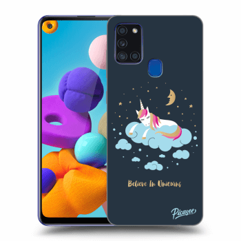 Szilikon tok erre a típusra Samsung Galaxy A21s - Believe In Unicorns